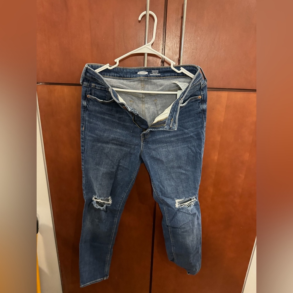 Old navy rockstar super skinny jean